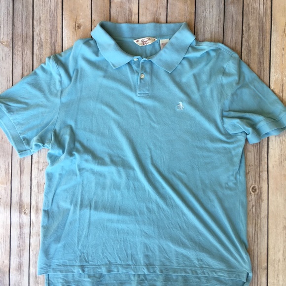 Penguin turquoise short-sleeve polo - Picture 4 of 5